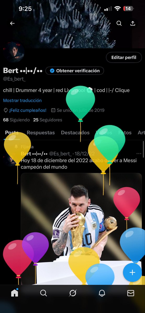 Es_bert_'s tweet photo. Otro año vivo otro año sin novia jajajaj XD https://t.co/2c6PlKVwS5