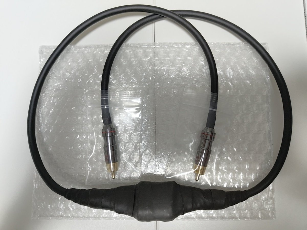 【最新作】1000段式カタパルト　スピーカーケーブル　2mペア　端末切りっぱなし 最新作】1000段式カタパルト スピーカーケーブル 2mペア 端末