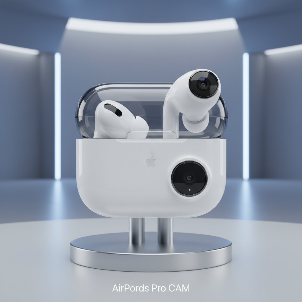 Rohit_Singh987's tweet image. Apple may launch AirPods Pro with built-in cameras by 2026. This could revolutionize wearable tech. What features would you want? #Apple #AirPodsPro #TechRumors #FutureTech #WearableTech #Innovation #AppleRumors #Gadgets #AirPods #TechNews