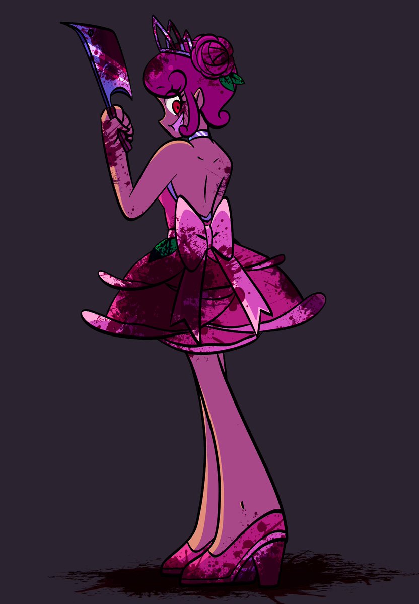 Sugarllie_Chan's tweet image. TW: Blood themes
&quot;Halloween-Prom queen&quot;
.
.
.
.
#artwork #prom #halloween #bloodyart #crown