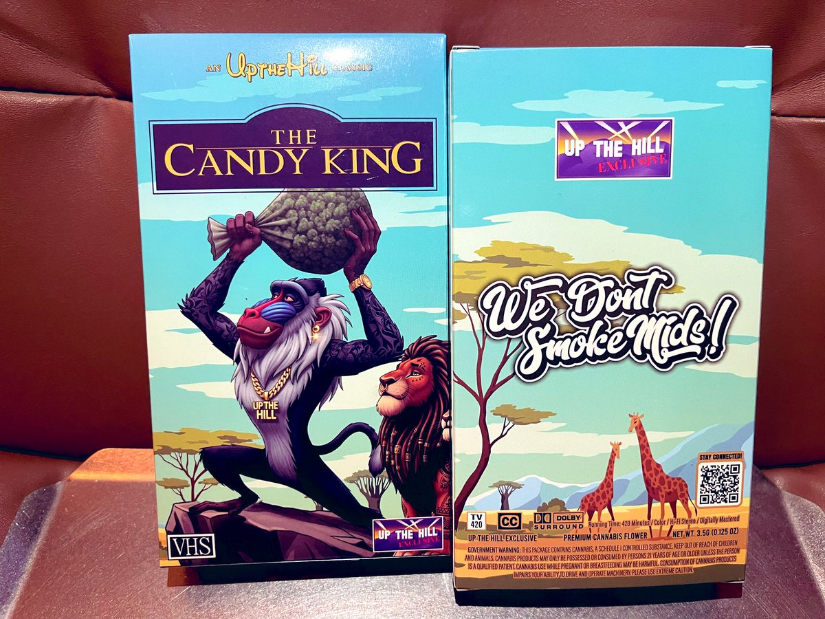 CannabisXTh's tweet photo. ππ The Candy King by @upthehillCA
Z-Terp Γ Sweet Sherbet Candy π¬
Delicious, euphoric, couch-locking calm.
Made for the night. π
#TheCandyKing #UpTheHill #CaliPack #CannabisX #NightVibes #BeyondExotic https://t.co/Z3uesTexSp