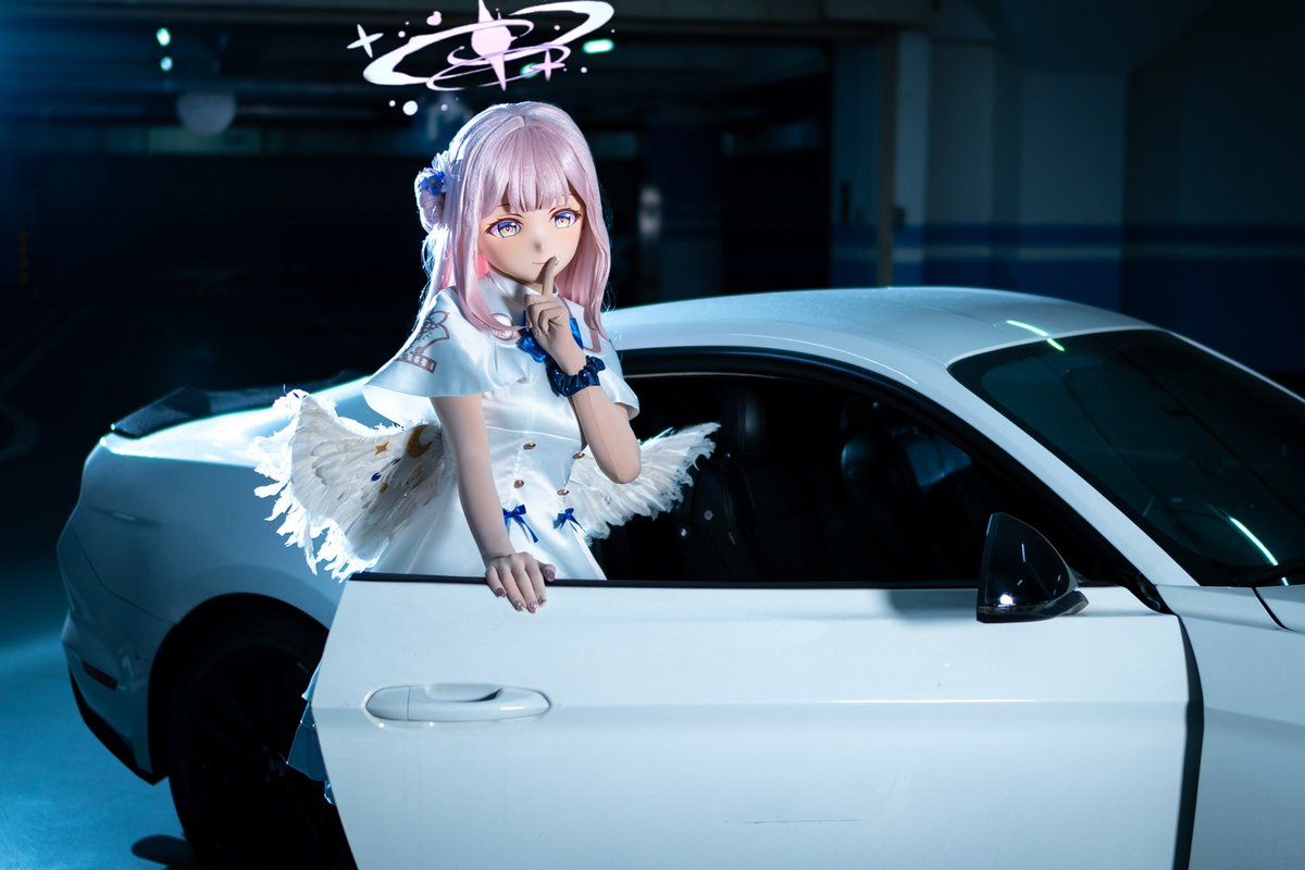 “老师，车准备好啦🌟😎～”

📷：<a href="/FDJV921/">空格不是空白TAT</a> 
🎭：<a href="/HiDolls_mm/">HaiDolls</a> 

#聖園ミカ
#ブルアカ
#BlueArchive
#kigurumi