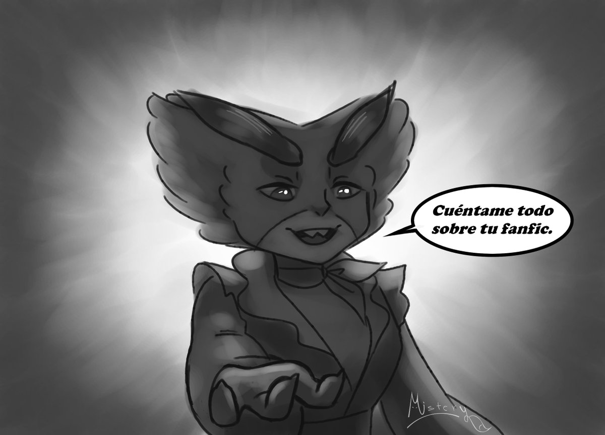 Quédate con quien te pregunte por tus fan fics.

#frankeldasbookofspooks #SoyFrankelda