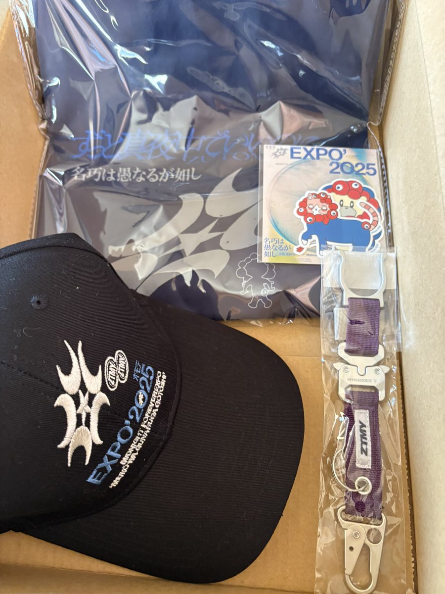 万博のグッズ届いた‼︎