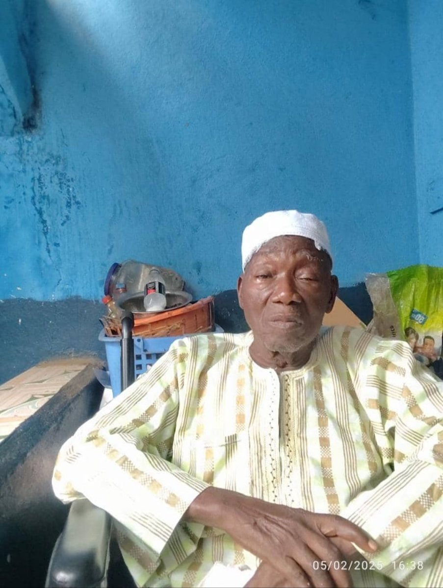 Innalillahi Wainnailaihi Rojiun. 

😢 It is with great sadness that I announce the passing of my Dad; Abu Bakarr Siddiq Kabba,  who passed away today at 1:02 am at Jabbie Street, Calaba Town. 
Jazzana prayer would be observed at the Masjid, Tawhid Central Mosque in Calaba Town.