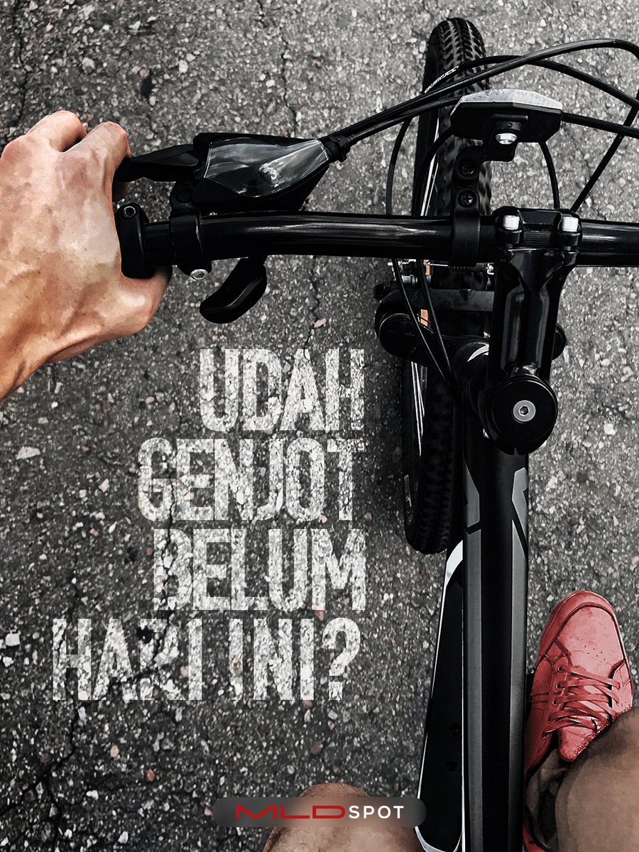 MLDSPOT's tweet image. Genjot pagi-pagi tuh enak banget beneran. Udah coba belum?👀

#MLDSPOT #FreshForward #InspiringLifestyle #InTheSpotLife #Genjot