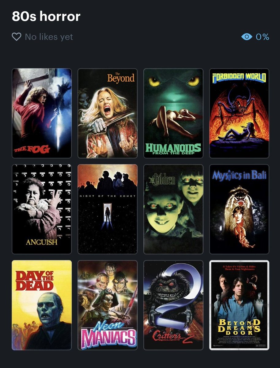 Post your Top 12 NON-SLASHER horror films of the 1980s and please tag anyone to do the same