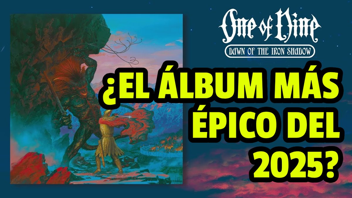 Hey Orcos los invito a ver mi nuevo video: youtu.be/BJzL5MgBsS0y averiguar por qué considero este álbum el más épico del 2025🤘⚔️
One of Nine - Dawn of the Iron Shadow