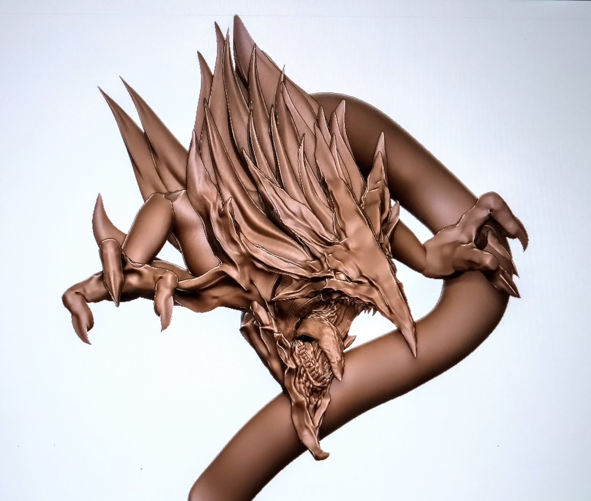 nabehands's tweet image. 今度は天空列島トルメンテのドラゴンを作ってみようと思います🐉

#ドラスレ