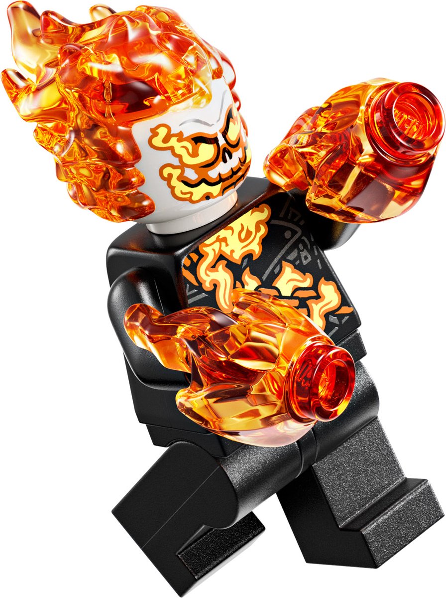 Captain_Capcom's tweet image. When the fajitas come out sizzlin #LEGO #Marvel #GhostRider