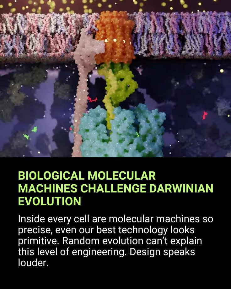 vasudevakudumba's tweet image. தற்செயலாகத் தான் பரிணாமம் நடக்கிறது என்பதை உடைக்கும் விதமாக மூலக்கூறு இயந்திரங்கள் செயல்படுவதாலும்,  தற்செயல் பரிணாமத்தின் பல பதிலில்லா கேள்விகளாலும் தற்செயல் பரிணாமம் என்னும் கோட்பாடு பல சிக்கல்களை சந்தித்து  வருகிறது!! 

#NoEvolution
#IntelligentDesign