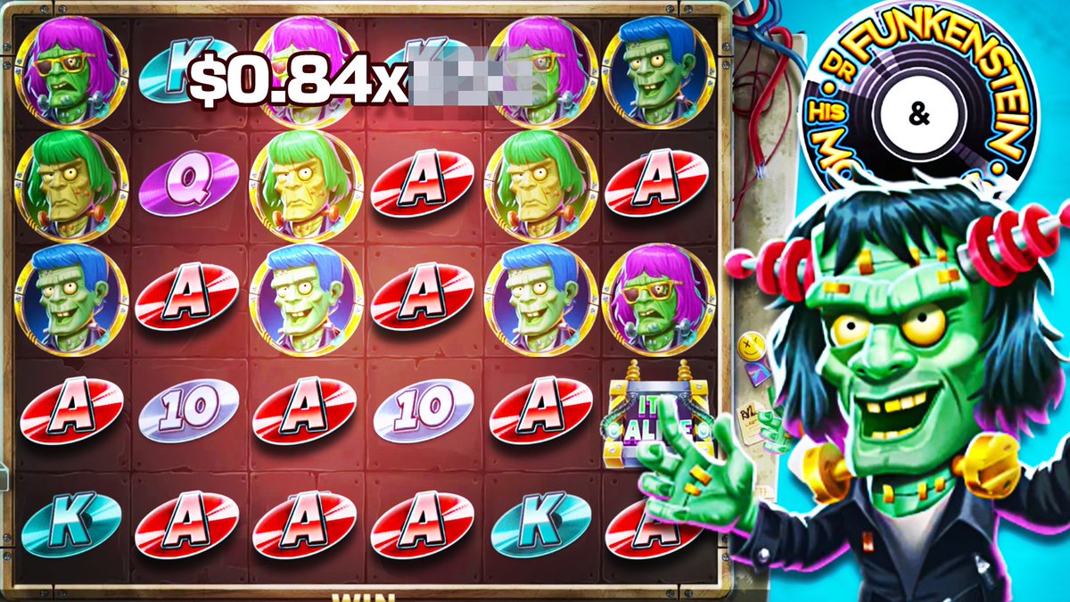 💰$10 CRYPTO GIVEAWAY on <a href="/Stake/">Stake.com</a>
📷Like &amp; watch whole video (MUST SHOW PROOF)
✅Like + RT + Follow &amp; Tag A Friend

Dr Funkenstein and His Monsters BONUS BUY went CRAZY!! (HUGE MULTI)
youtube.com/watch?v=fmqRsi…

Pulled in around a week!