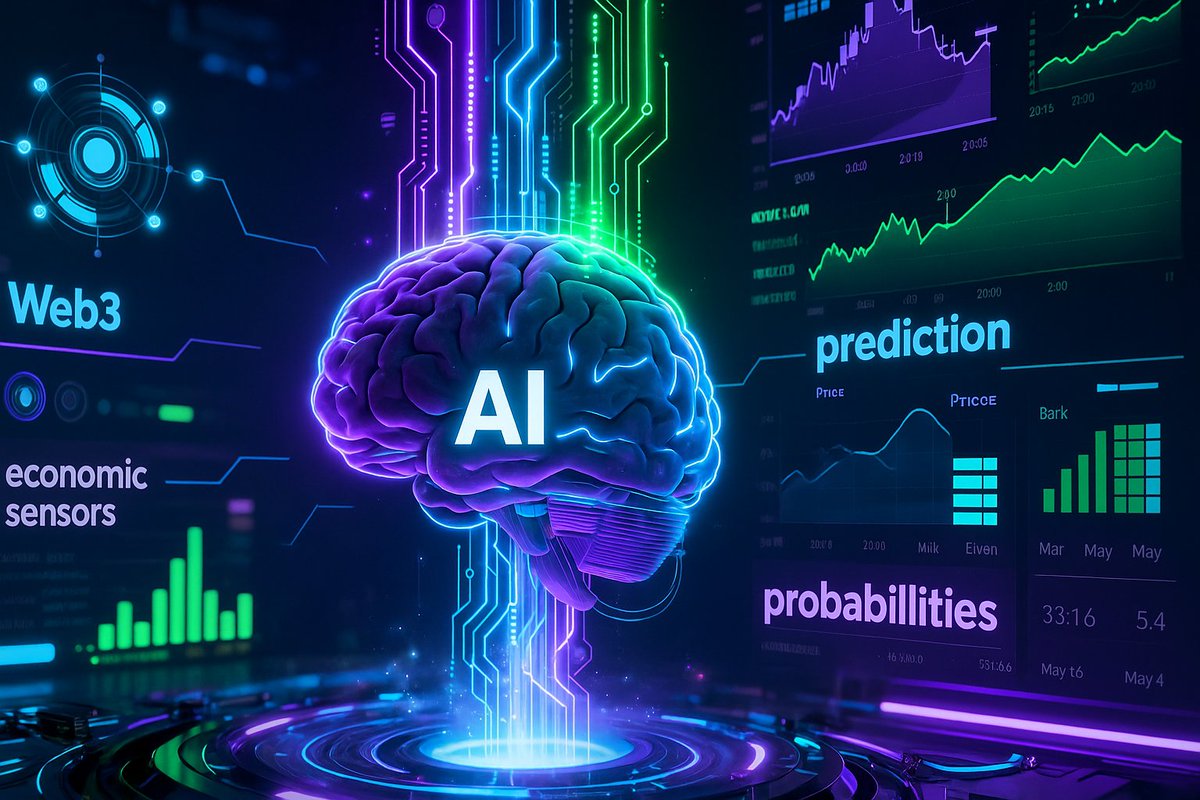 alphapro_club's tweet image. AI x Web3 prediction systems are emerging as “economic sensors.” They continuously process information from social signals, prices, and events — converting human uncertainty into measurable probabilities.
Consensus becomes quantifiable.