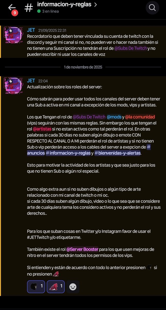 JoseETutorials's tweet image. Recordatorio de que tenemos un server en discord para los suscriptores de mi canal de twitch. Actualice algunas reglas para hacerlo más justo para todos.
discord.gg/QaQh5jyBba