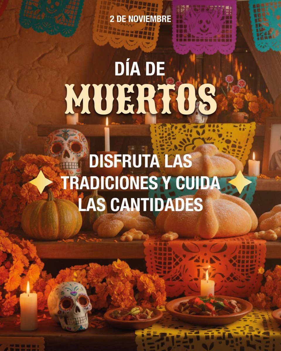 LabDO_Tw's tweet image. #DíaDeMuertos
#RecordemosYDisfrutemos
#CuidemosNuestraAlimentación