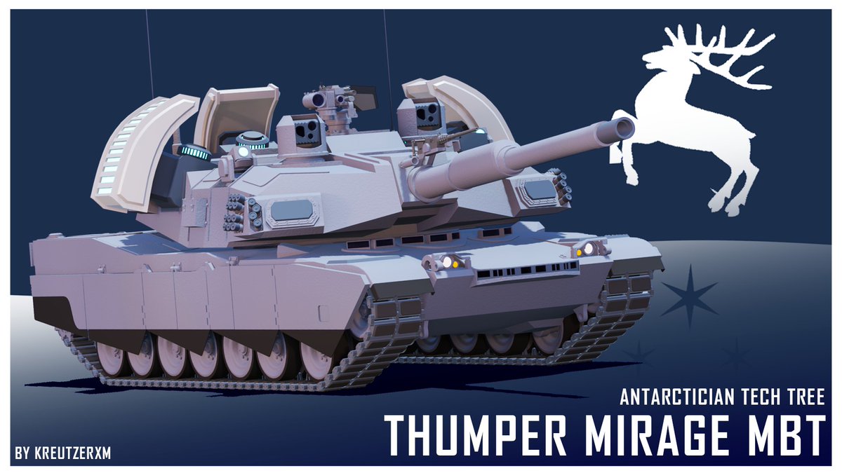 KreutzerXM's tweet image. Antarctician Techtree - Thumper Mirage