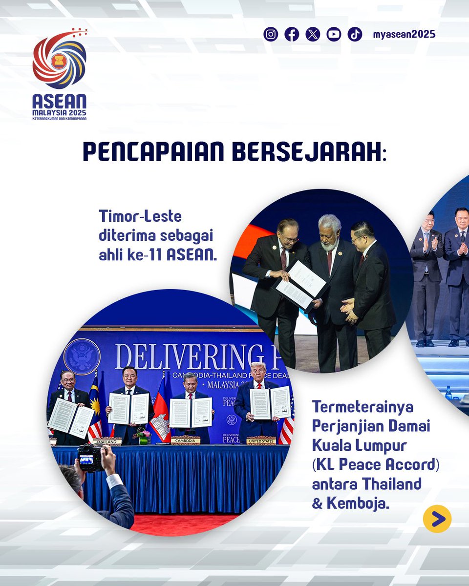 ASEAN Chairmanship 2025 tweet media