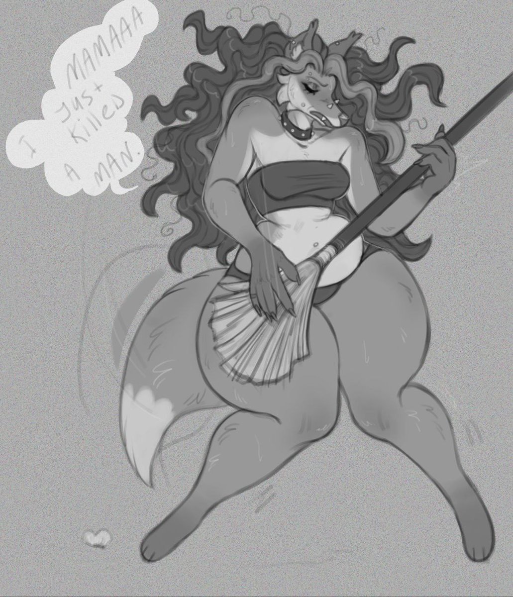 sketch gifts for <a href="/Sass_En_Masse/">Sass_En_Masse</a>  !! :3
#anthroart #skunk #vixen #sketch #furry