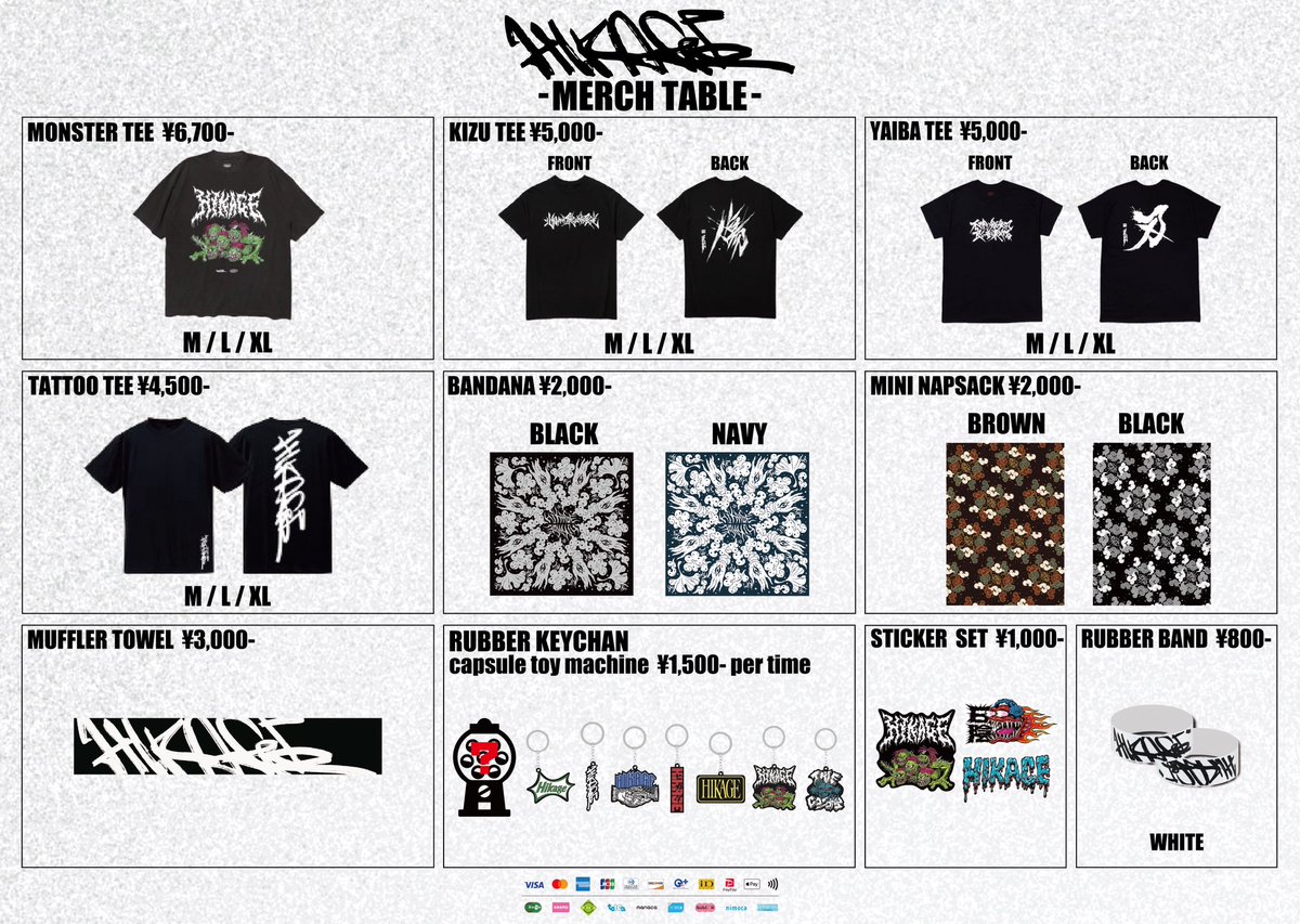 🔥🔥本日の公演🔥🔥 Sable Hills + Earthists. + HIKAGE + Prompts