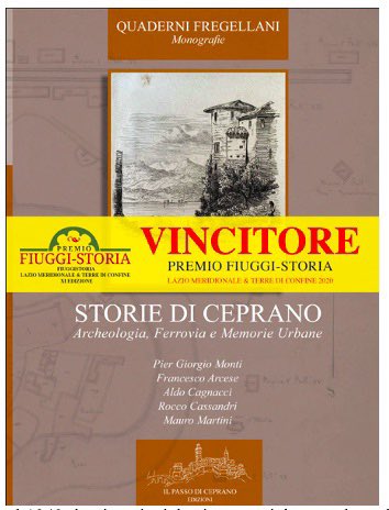 Claudius Pratsch Architekt, LB Pratsch architetto di Berlino e docente all'Università di Brema - Germania, a Ceprano per motivi di studio con alcuni studenti mentre sfoglia “Storie di Ceprano”, nostra edizione del 2020 e vincitore del Premio Fiuggi nello stesso anno.
