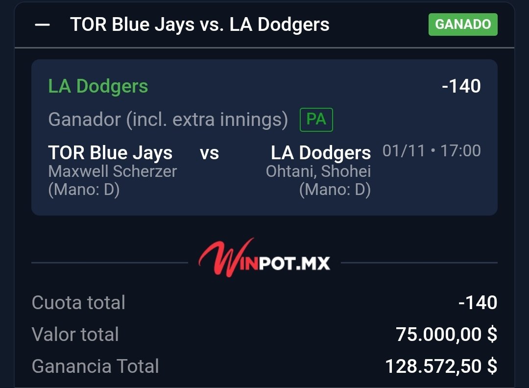 SE PRENDIÓ EL FUCKING CERRO 🔥🔥🔥🔥 !!!

Que manera de cerrar esta Temporada y esta #WorldSeries Caraaaajoooo ✅️ !!!

No podíamos cerrar de otra manera esta Temporada más que Ganando OTRA VEZ 👊 !!

Que pinche Chulaaaadaaaa 🫶 !!!

A Cobraaaaar mis Chingonessss ❤️ !!!