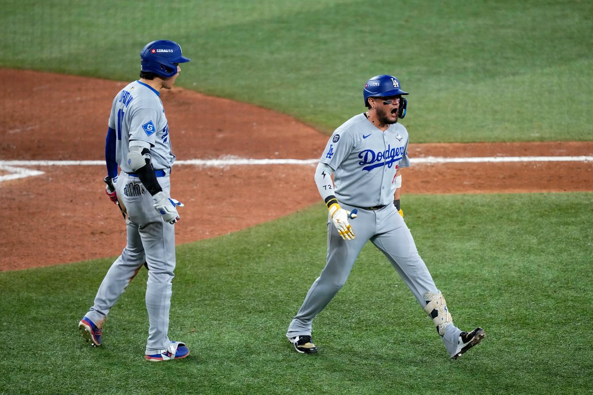 Miguel Rojas isn't going to win World Series MVP, but if there was a World Series Game 7 MVP, it would be him.

He hit the game-tying home run in the 9th. He made incredible play after play on defense.

He's the veteran voice of the Dodgers and now a two-time World Series champ.