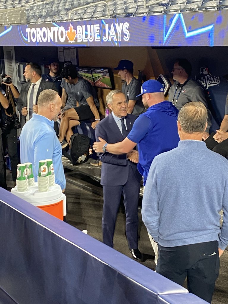 TheoFleury14's tweet photo. The Carney Curse is still alive and well!!! Great job Blue Jays!!! We still love ya!!! 0-2 https://t.co/Fbi9BzbJ2P