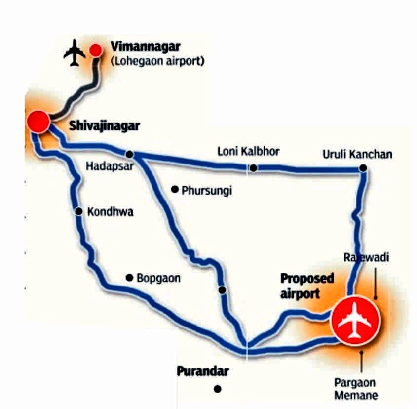 𝐏𝐮𝐫𝐚𝐧𝐝𝐚𝐫 𝐈𝐧𝐭𝐞𝐫𝐧𝐚𝐭𝐢𝐨𝐧𝐚𝐥 𝐀𝐢𝐫𝐩𝐨𝐫𝐭 𝐮𝐩𝐝𝐚𝐭𝐞 𝐟𝐫𝐨𝐦 𝐏𝐮𝐧𝐞, 𝐌𝐚𝐡𝐚𝐫𝐚𝐬𝐡𝐭𝐫𝐚!

The acquisition area was reduced to 3000 acres after initial opposition. However, land owners have now voluntarily expressed interest to give 240 hectares of