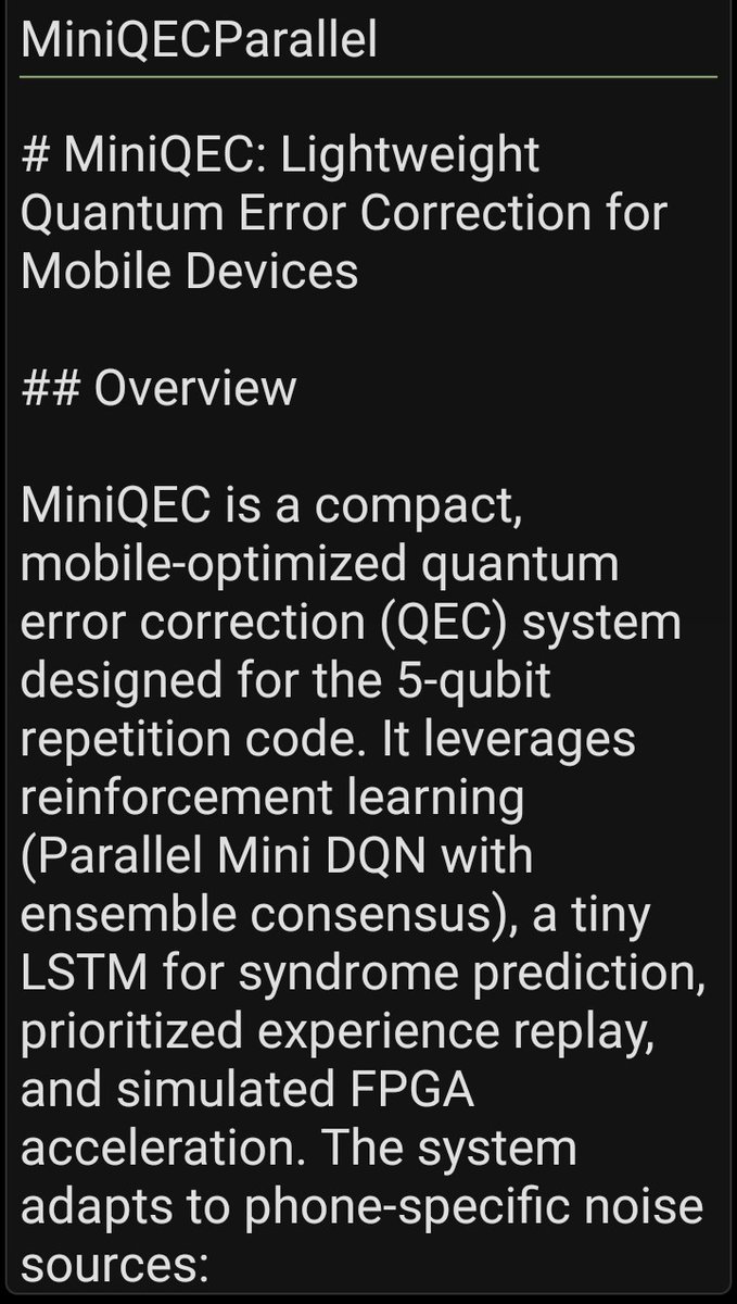 numbnut007's tweet image. Simulate QEC tests from your mobile devices
Geeky as fuck