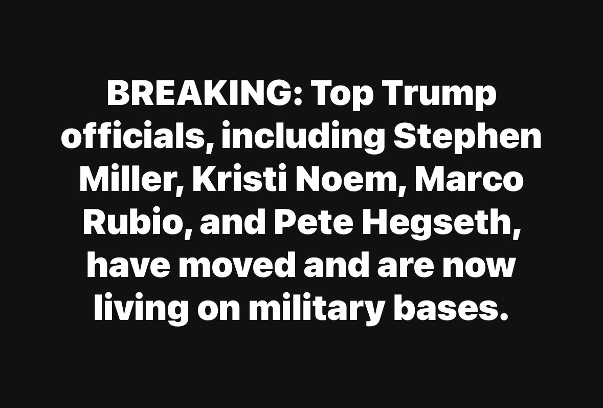 F*cking cowards. #StephenMiller #PeteHegseth #KristiNoem #MarcoRubio