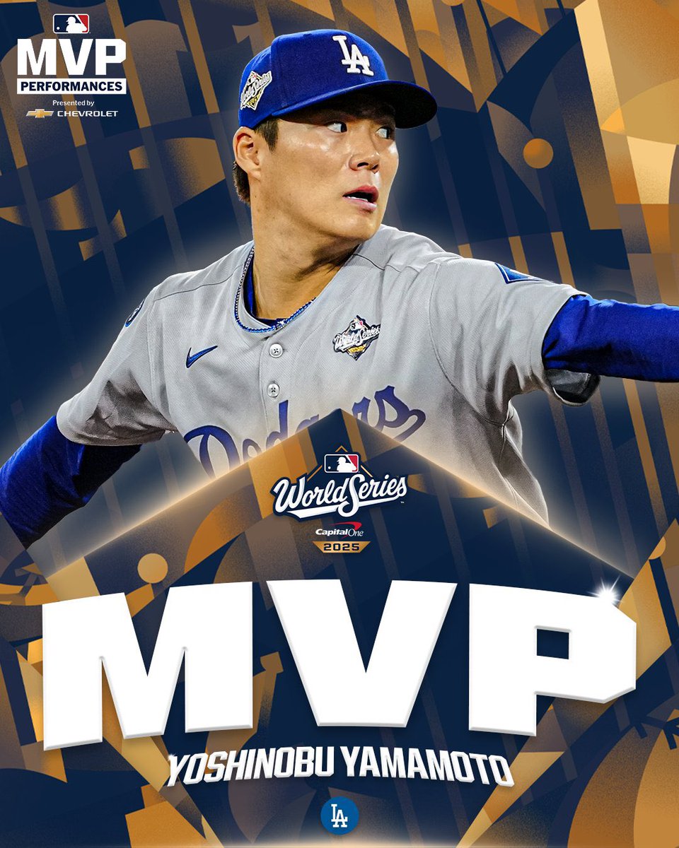 山本由伸、2009年松井秀喜以来日本人史上二人目のワールドシリーズMVP獲得！！
#WorldSeries #Dodgers
