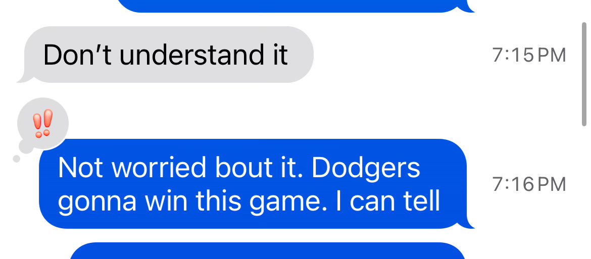 NO QUESTION!! 
😤😤😤😤😤😤
#WorldSeries #dodgers