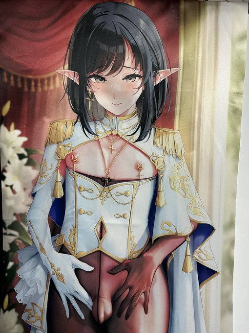 FANZA異世界オトコノコくじ景品写真 A賞 リーフィル等身大タペストリー 異世界オトコノコくじ #異世界オトコノコくじ