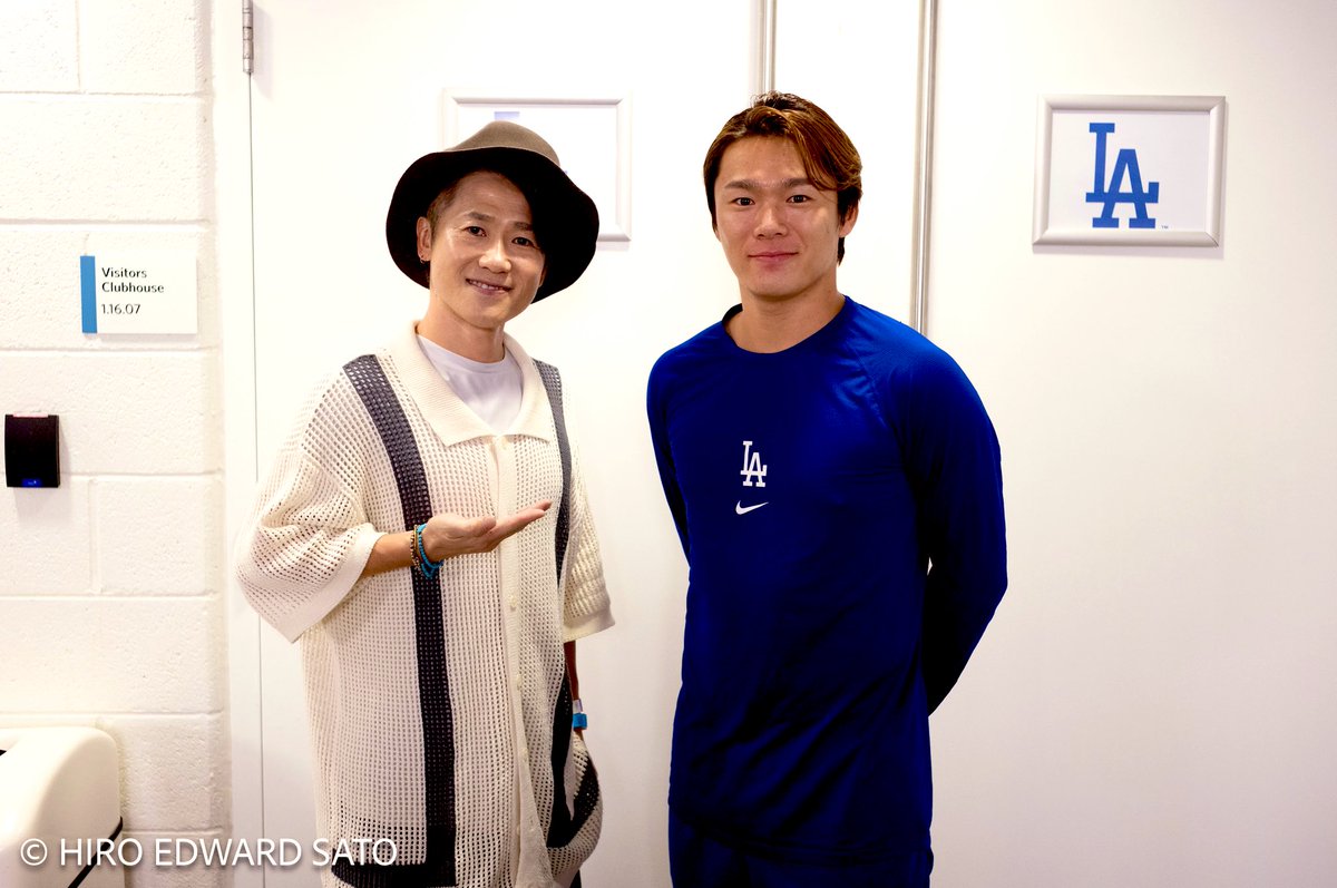 ナオト・インティライミ ドジャース優勝！！！！ 信じられない精神力、集中力の連続