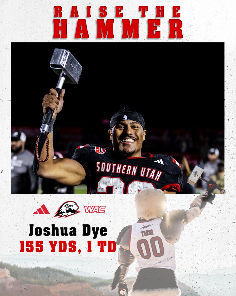 Tonight’s #RaiseTheHammer athlete of the game 💯 

#WeChase ⚡️ #TBirdNation ⚡️ #RaiseTheHammer