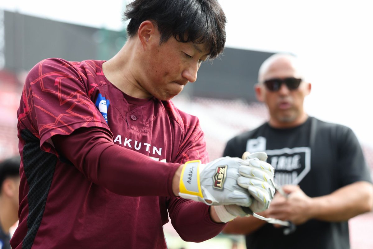 美品❗️楽天イーグルス　デサント・グラコン　星野77 狗鷲女士🦅随方毘尼🌏🌾@11/22 ファン感（楽パ）⚾ (@okiyan99