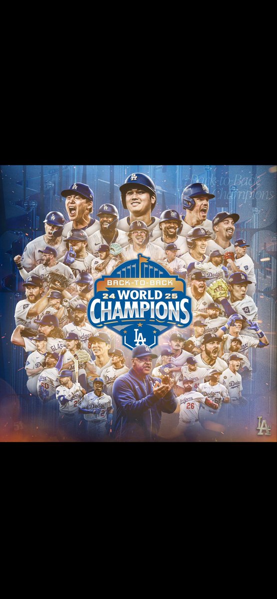 Jaxmaisetti's tweet photo. DYNASTY @Dodgers https://t.co/zTL1859j5P