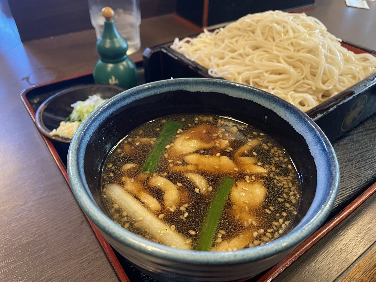 札幌市北区屯田6条7丁目1-1…
「かしわせいろ 大盛り」を食す！
美味しゅう御座いました。。。