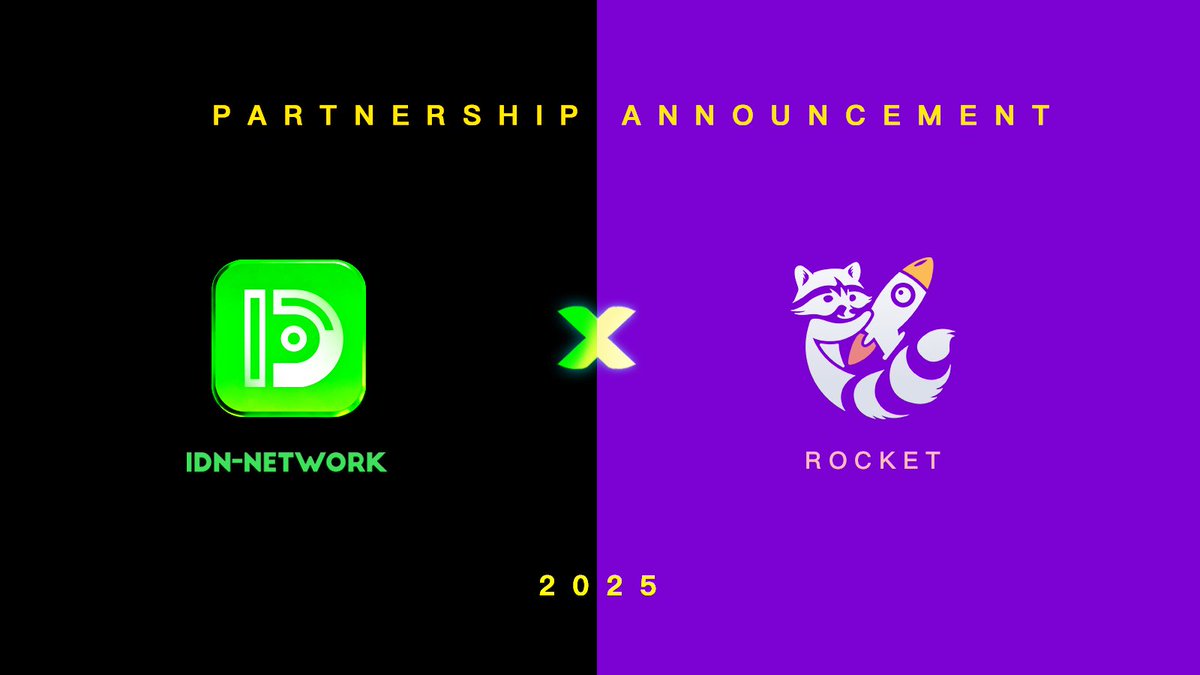IDN_DataChain's tweet image. 🚀 New Partnership Alert!
We’re thrilled to announce our partnership with @Rocket_IDO — a next-generation Web3 launchpad empowering early-stage projects from DeFi, GameFi, SocialFi, and AI to go global. 🌐
🤝 Together, IDN Network and Rocket aim to build a smarter, more…