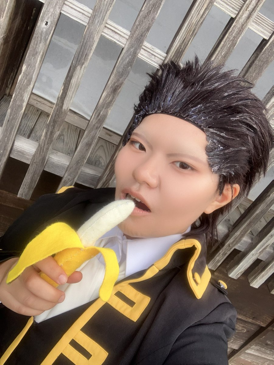 そくほー！
3ヶ月ぶり🦍🍌
総悟とトシと山崎といる💪💪
 #れきこす