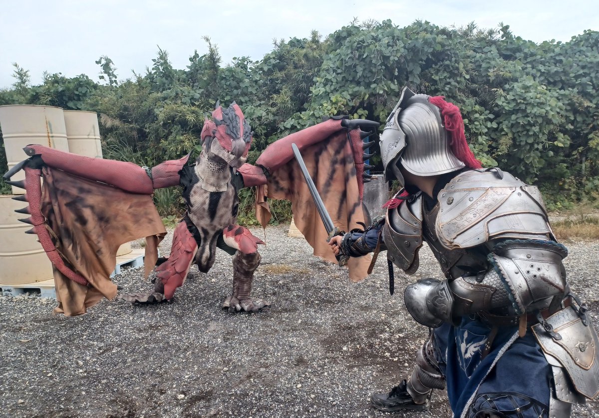 fiftyfunfzig's tweet image. 夢の一つがかなった
短槍使いさんありがとう！
#ARMOR祭