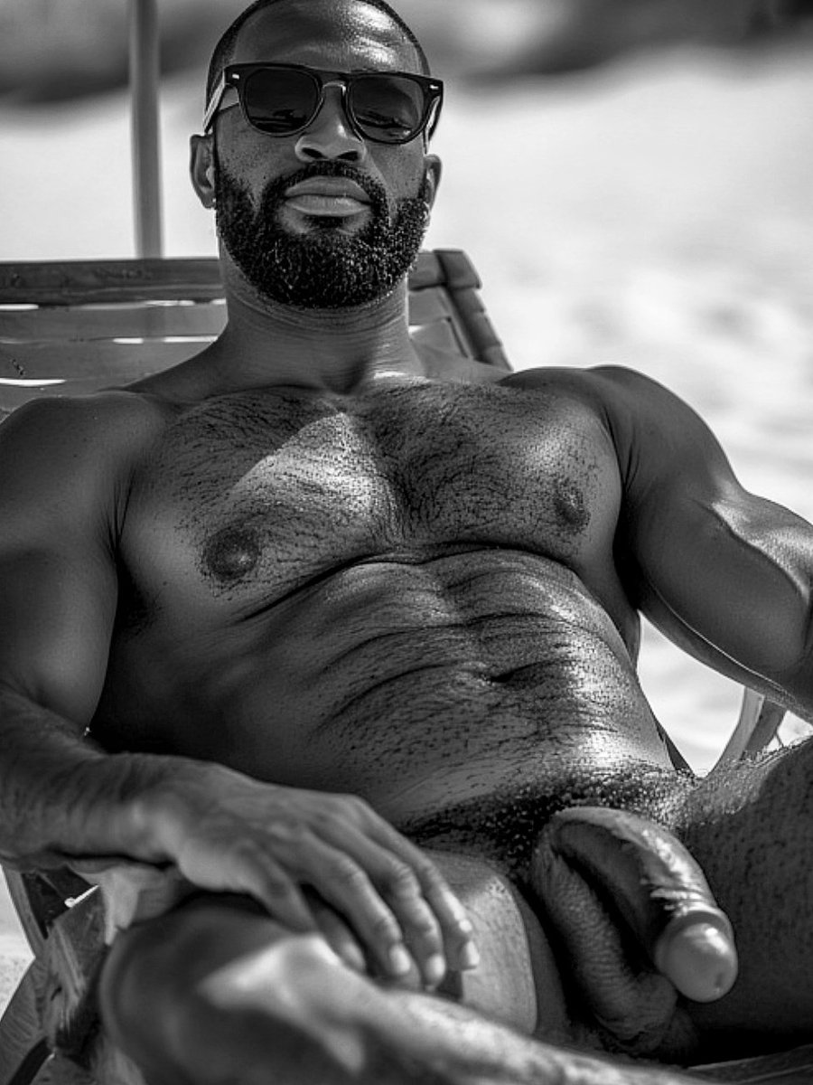 Haulover Beach, and didn't mind me taking a photo (that's not all I took). What a beautiful man.