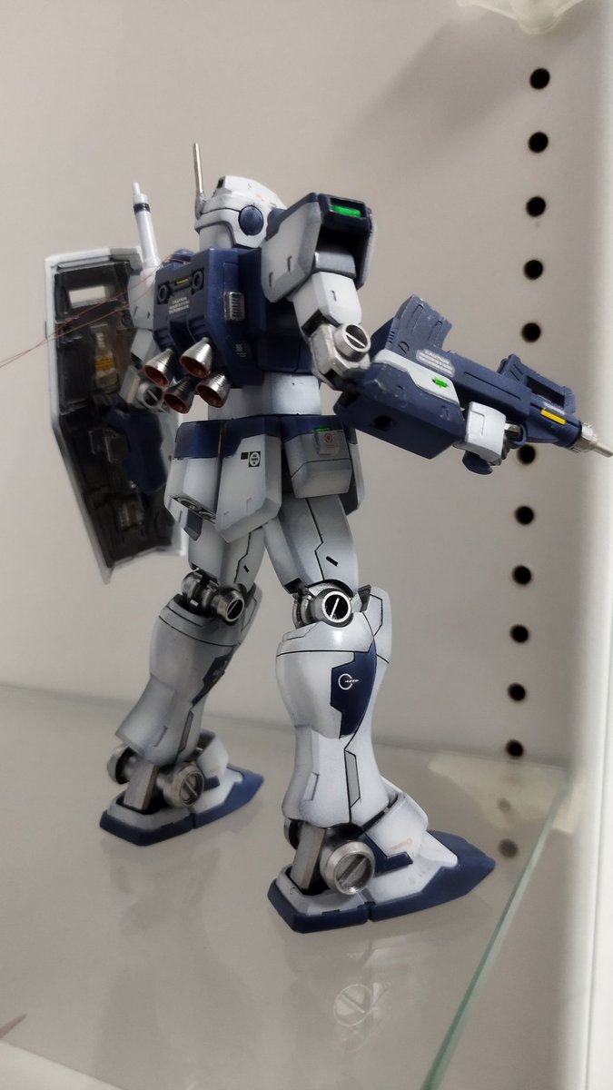 Falcon_Base0083's tweet photo. ＃ガンプラ
ジム改完成。胴体を2mm程延長したのとスジボリを加えてます。
アルビオン隊がだいぶそろってきましたー!！ https://t.co/uzIGaE0T6B