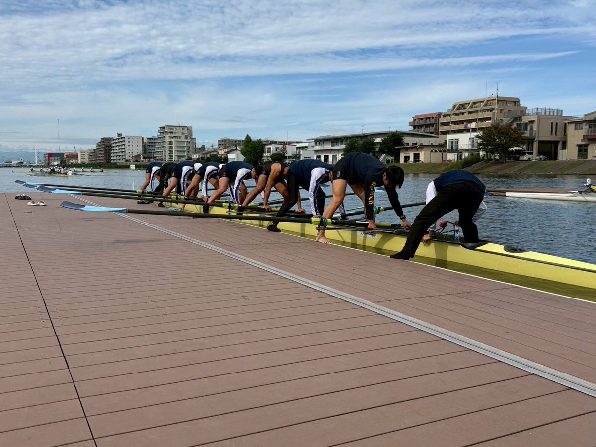 同志社大学ボート部 on X