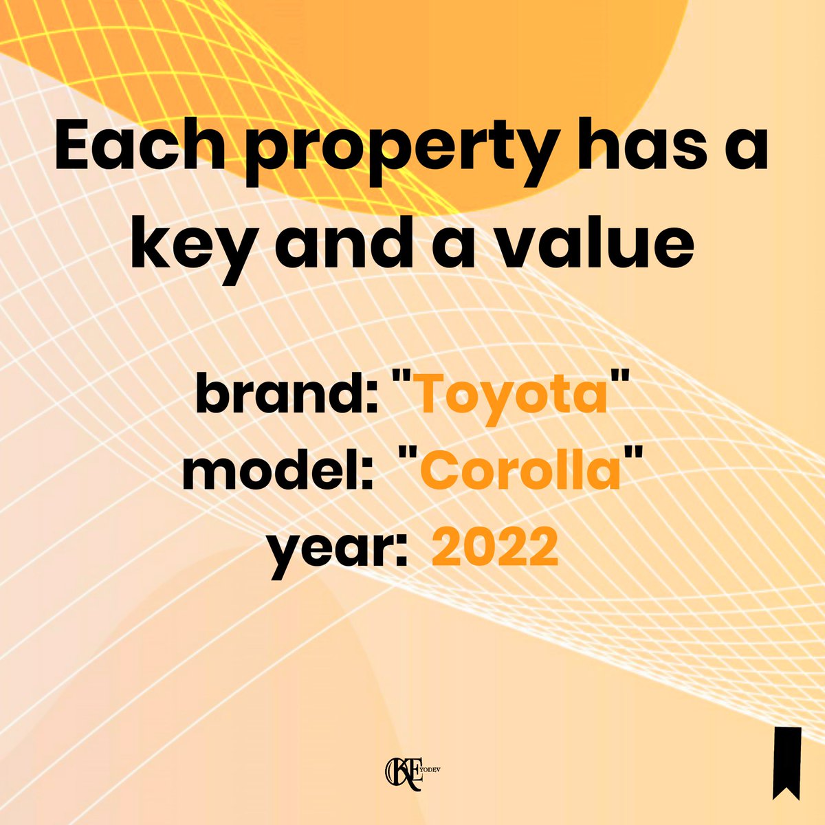 Okeyodev's tweet image. Day 30/90: Understanding Object Properties 🧠
🚗 What’s the first object you ever created in code? Drop it below! 👇
#JavaScript #100DaysOfCode #FrontendDev