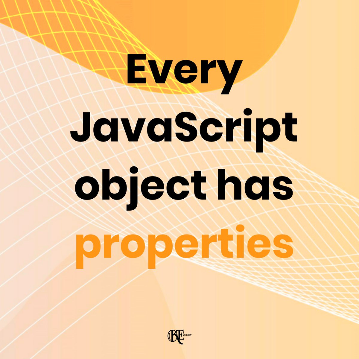 Okeyodev's tweet image. Day 30/90: Understanding Object Properties 🧠
🚗 What’s the first object you ever created in code? Drop it below! 👇
#JavaScript #100DaysOfCode #FrontendDev