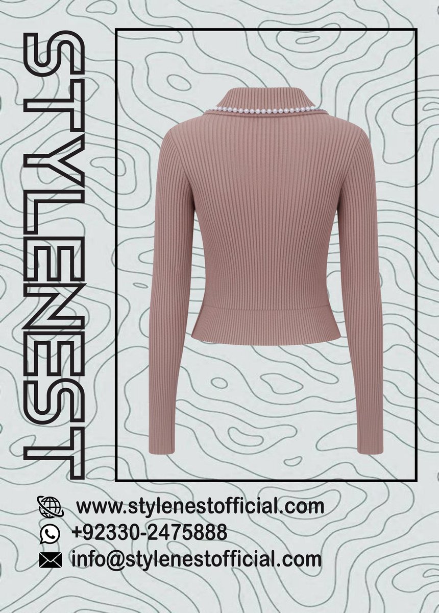 STYLENEST1's tweet photo. Women Collar Ribbed Zip-Up Sweater.❤️‍🔥
Start Your Brand Clothing production with us!
✅Custom Garment Manufacturing Company ✨
✅We offer 100% customization Of Products✨
✅Your own Custom Design✨ https://t.co/b09GbZvsf2