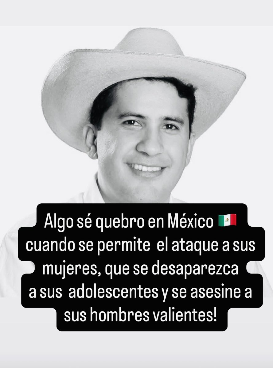 Exigimos #justiciaparacarlosmanzo <a href="/Claudiashein/">Claudia Sheinbaum Pardo</a> <a href="/OHarfuch/">Omar H Garcia Harfuch</a>  
#Justiciaparauruapan y destitución del gobernador en #Michoacan  🇲🇽 <a href="/Walky7309/">Mara</a> <a href="/giarmi/">Gina Argüello</a> <a href="/lisicelis/">Elisa Celis</a> <a href="/susanaradio/">Susana Carreño</a>