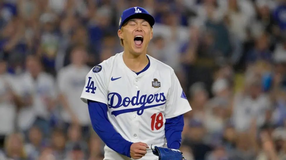 Congrats to Yoshinobu #Yamamoto on being the 2025 World Series MVP!

One thing I love about the Japanese players is there none of the usual, “I want to thank God” bullshit.