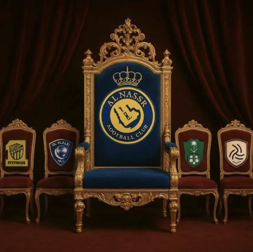 #صباح_الخير يا متصدرين يا عالميين وعالميات صباح المسرات نادينا العظيم #النصر وأسطورته العالمي #رونالدو أشعل الأوساط المجتمعية في كل مكان بتصدره الدوري بالعلامة الكاملة وجعل الكارهين الحاقدين من جماهير وإعلام يظهرون بغظائهم بشكل مقزز وهدفهم أن لا يعطى النصر حقه في قادم الأيام 💛💙